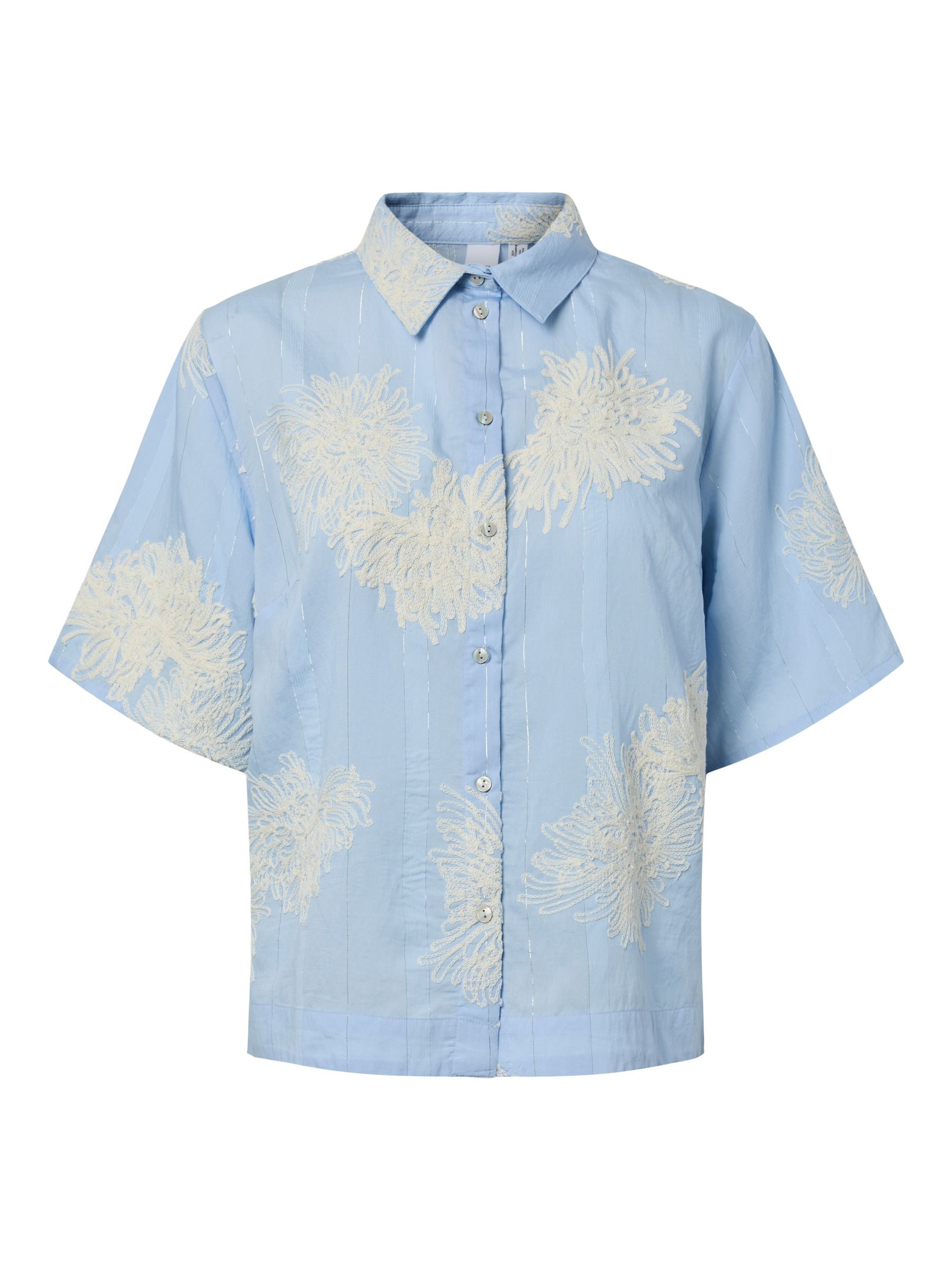 YASSKANA 2/4 SHIRT | Blue | YAS® Germany
