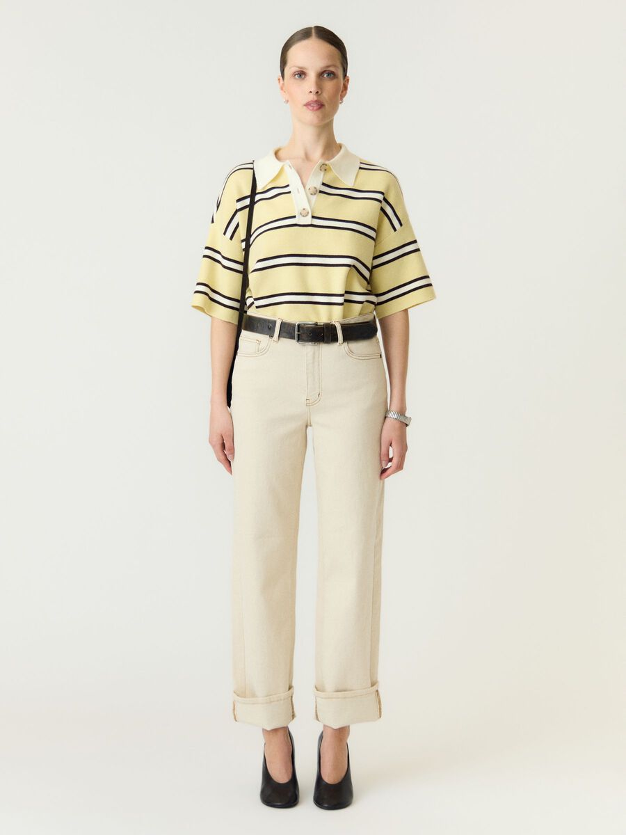 Carousel image - YASISABELL 2/4 KNITTED PULLOVER, Anise Flower | 5