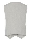 YAS YASRIU TAILORED WAISTCOAT, Light Grey Melange, highres - 26036846_LightGreyMelange_002.jpg