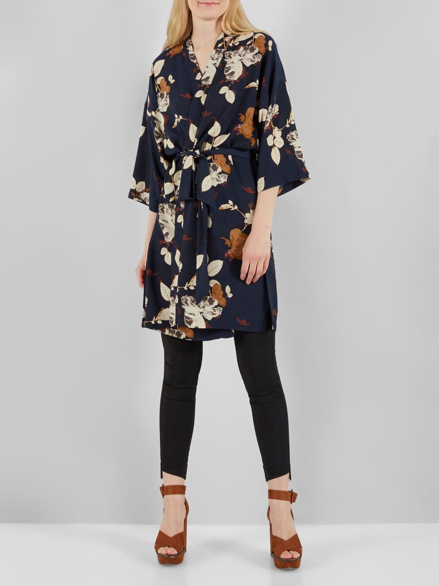 FLORAL KIMONO | Blue Y.A.S®