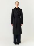 Product image thumbnail 1 YASKALI - LAINE M&Eacute;LANG&Eacute;E MANTEAU, Black
