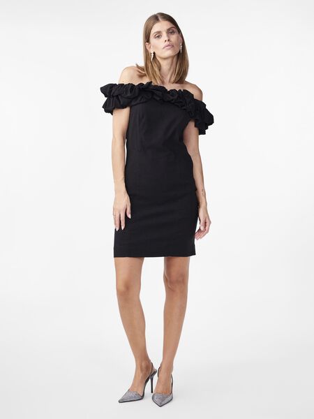 Y.A.S YASCARRIE SHORT DRESS, Black, highres - 26034740_Black_005.jpg