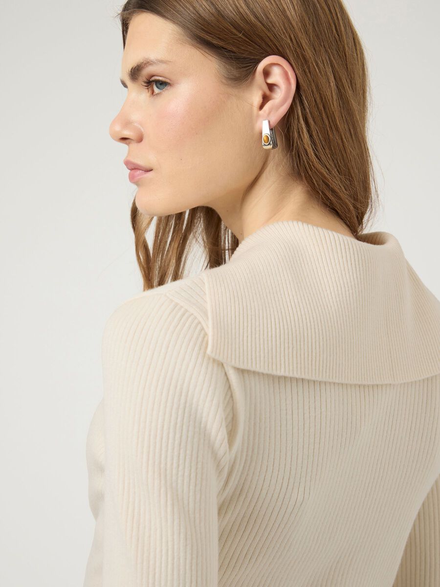 Carousel image - YASCAMELIA KNITTED CARDIGAN, Pristine | 5