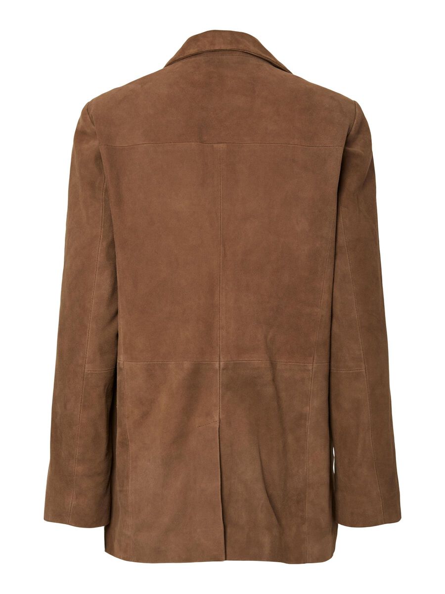 Carousel image - YASPALMA SUEDE LEATHER  BLAZER, Emperador | 6