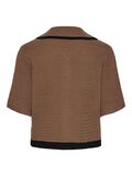 Product image thumbnail - YASKLOMA KNITTED CARDIGAN, Malt Ball | 6