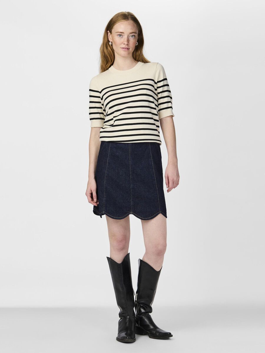 YAS YASMARIA DENIM SKIRT, Dark Blue Denim, highres - 26036760_DarkBlueDenim_005.jpg