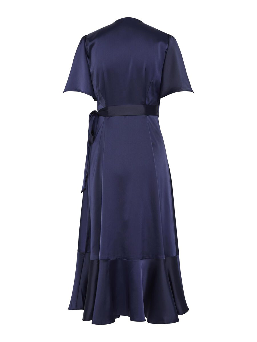 Carousel image - YASTHEA WRAP DRESS, Evening Blue | 6
