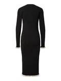 Product image thumbnail - YASFLOMA KNITTED DRESS, Black | 7