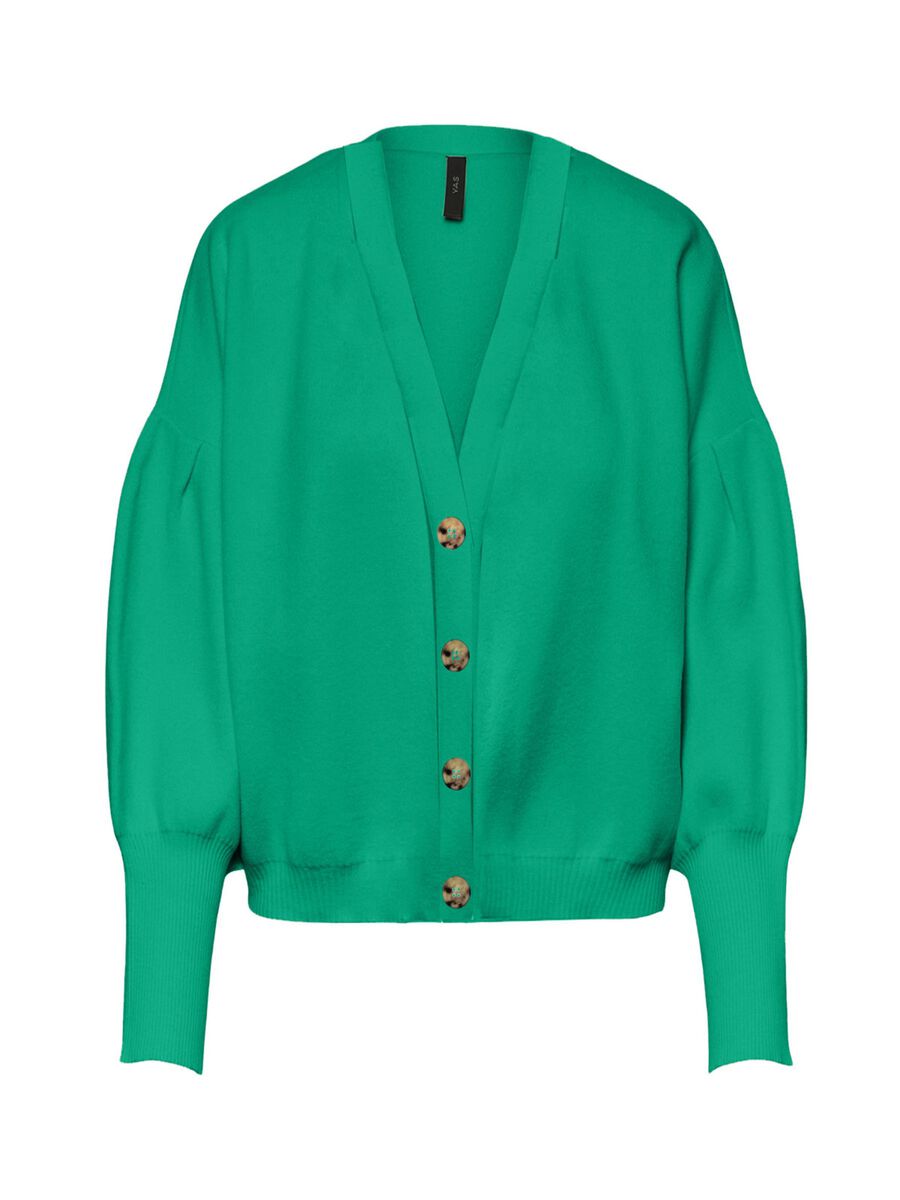 Y.A.S YASFONNA CARDIGAN, Simply Green, highres - 26028024_SimplyGreen_001.jpg