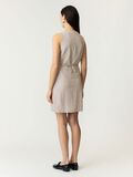 Product image thumbnail - YASUSUMA LINEN BLEND MINI DRESS, White Pepper | 2