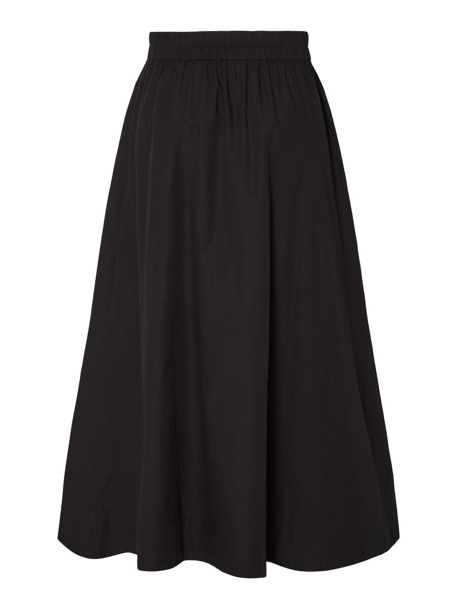 Carousel image - YASCOLEA HW ANKLE MAXI SKIRT, Black | 6