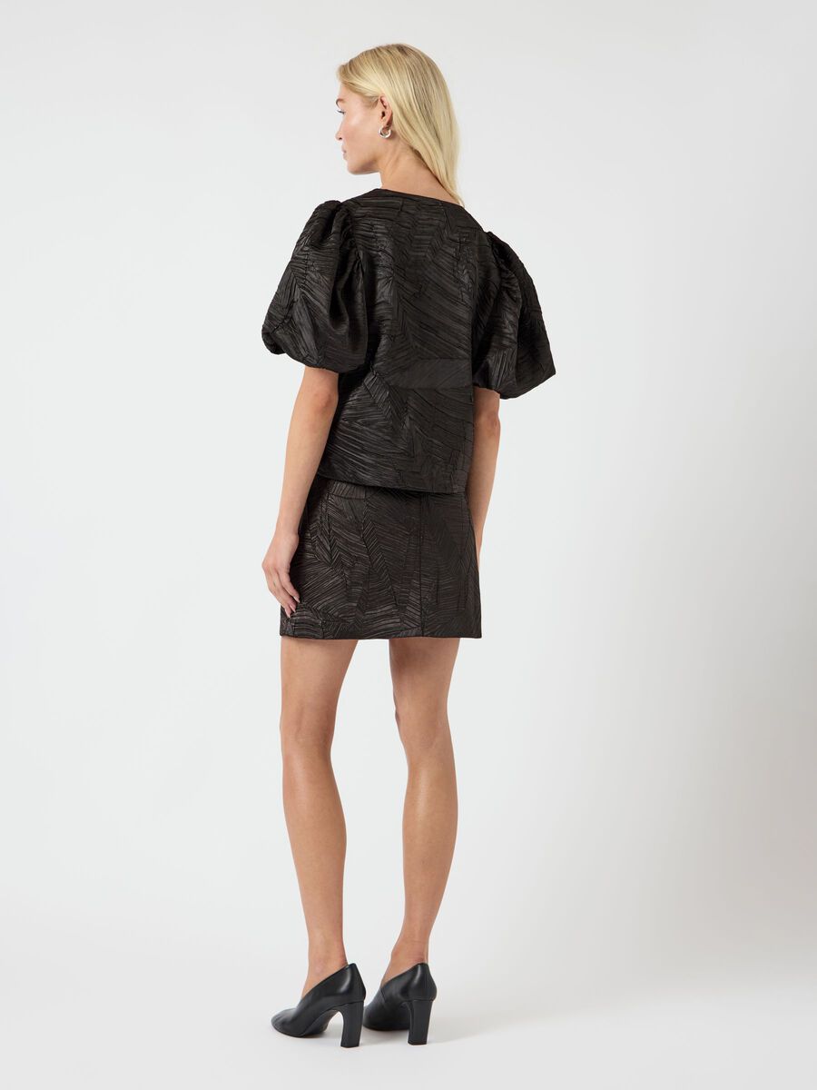 Carousel image - YASVIBE HMW MINI SKIRT, Black | 2