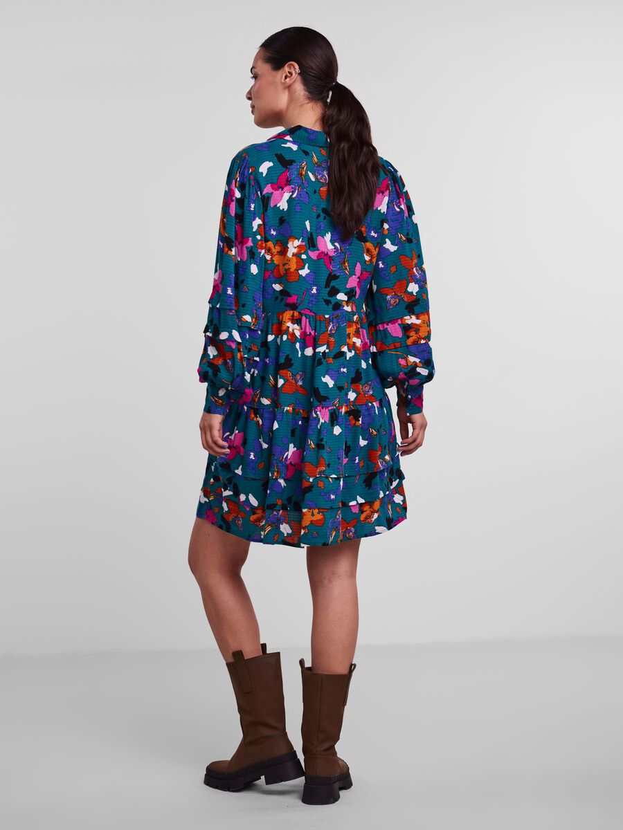 Y.A.S YASSPRUCE VESTIDO CAMISERO, Shaded Spruce, highres - 26028835_ShadedSpruce_985006_004.jpg