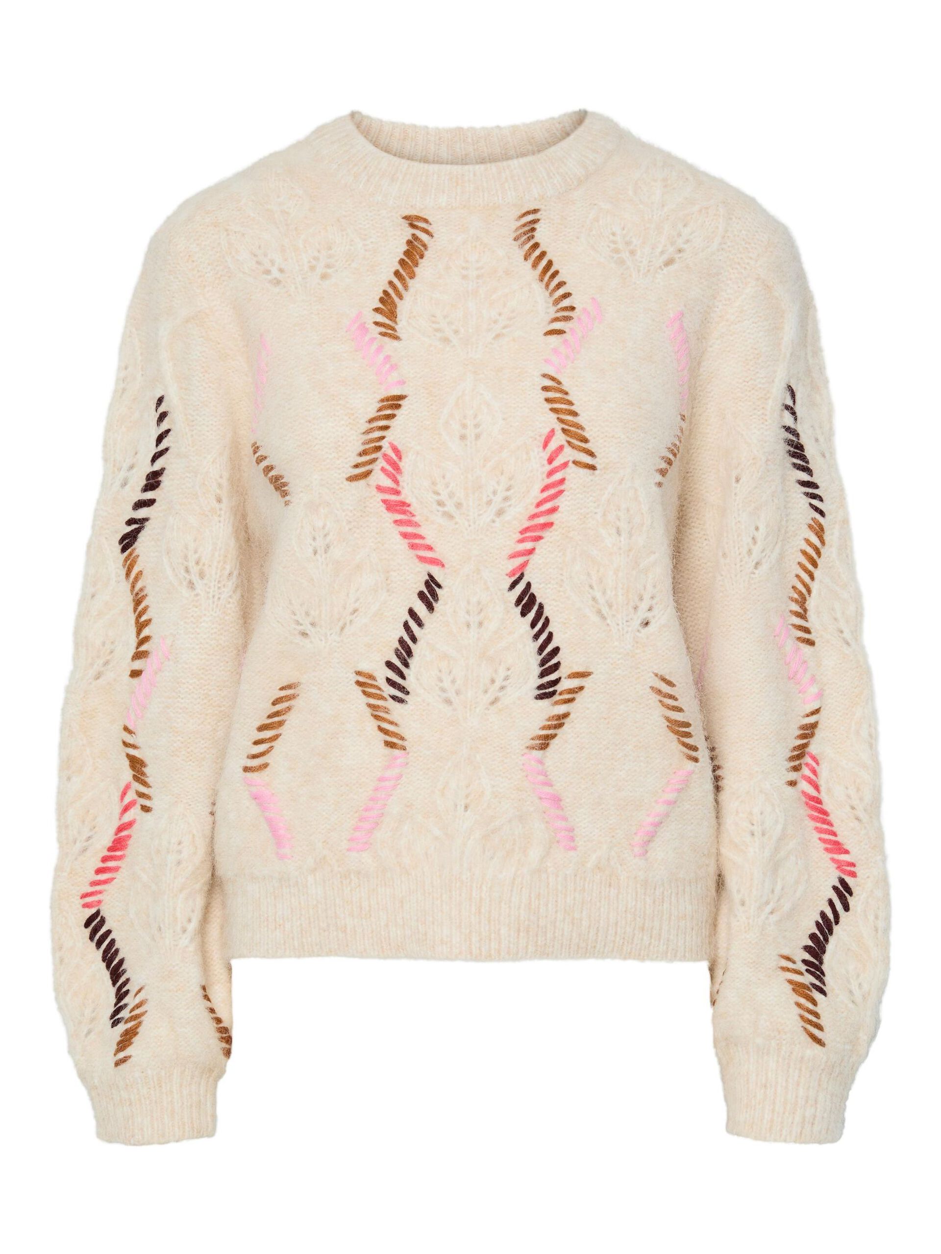 Carousel image - YASGABBI KNITTED PULLOVER, Birch | 5