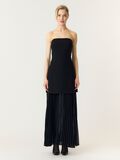 thumbnail Yasalvinda strapless  maxi dress, colour: black, black, back