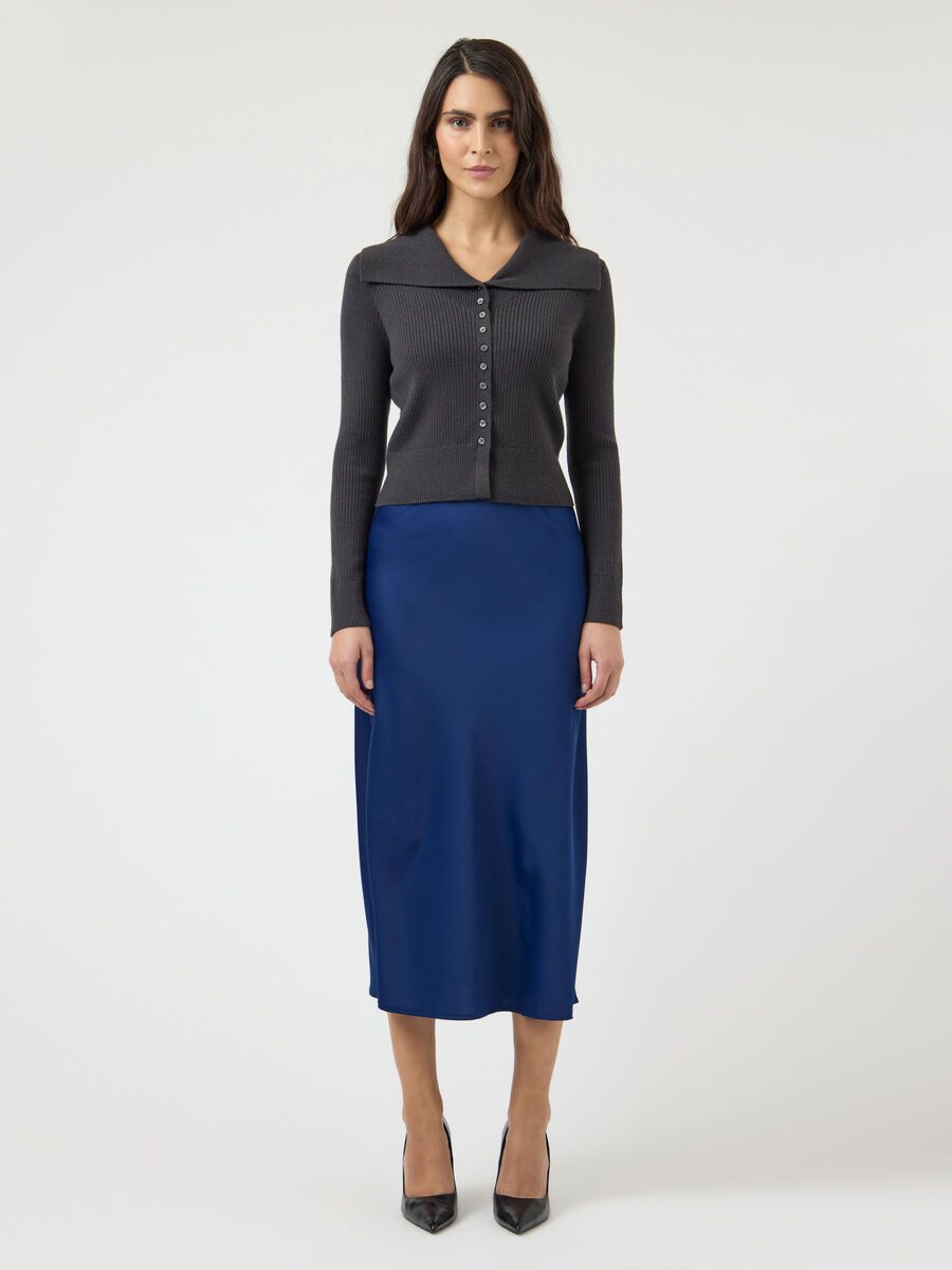 Product carousel image - YASPELLA FALDA MIDI, Navy Peony | 1