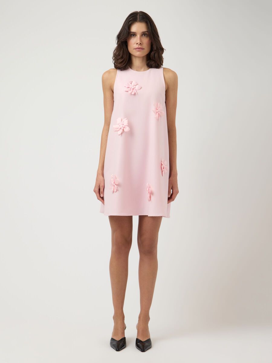 Product carousel image - YASASTRA HALTERNECK  MINI DRESS, Ballerina | 1