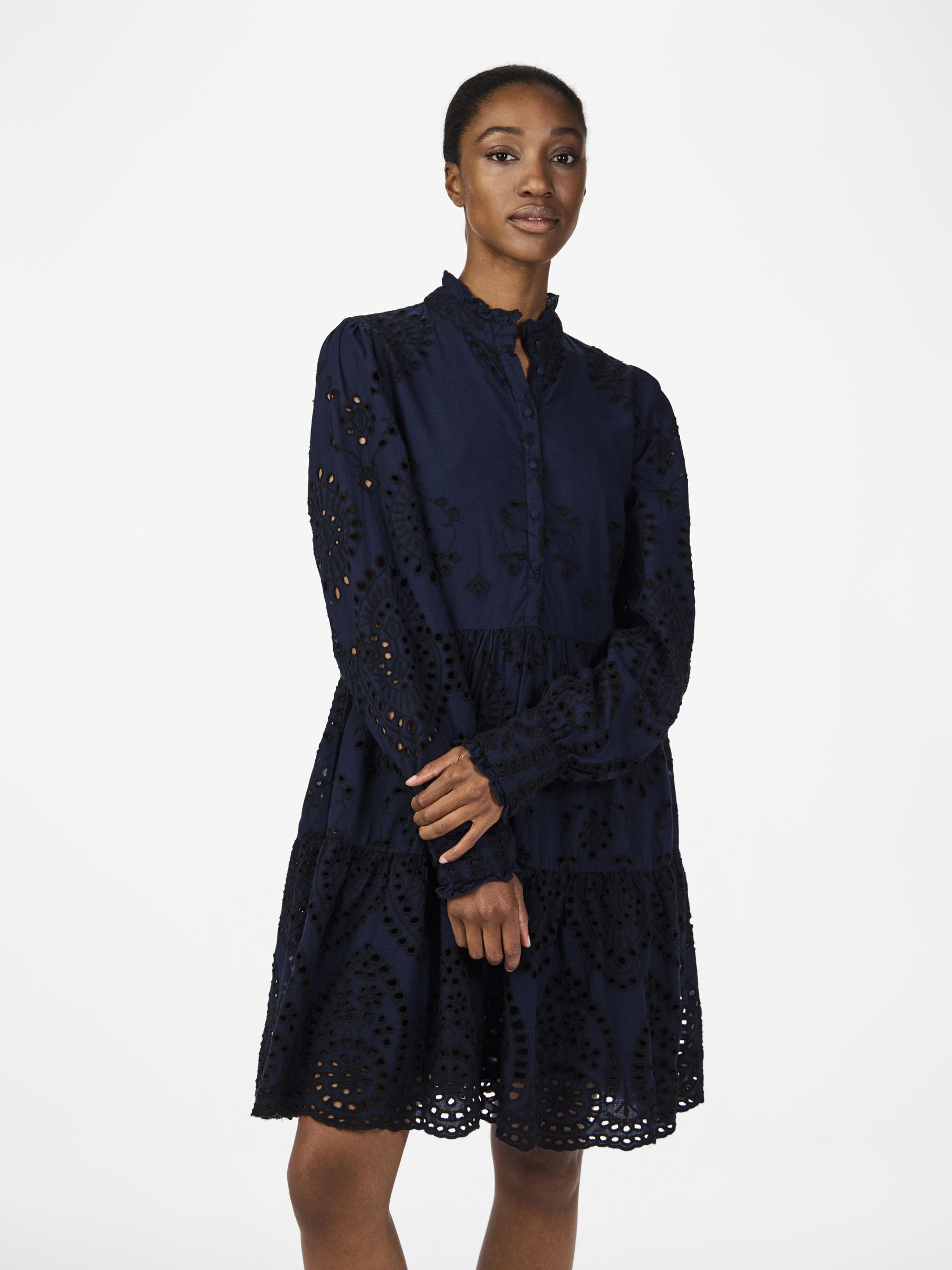 YASOMA MINI JURK Blau YAS Belgie