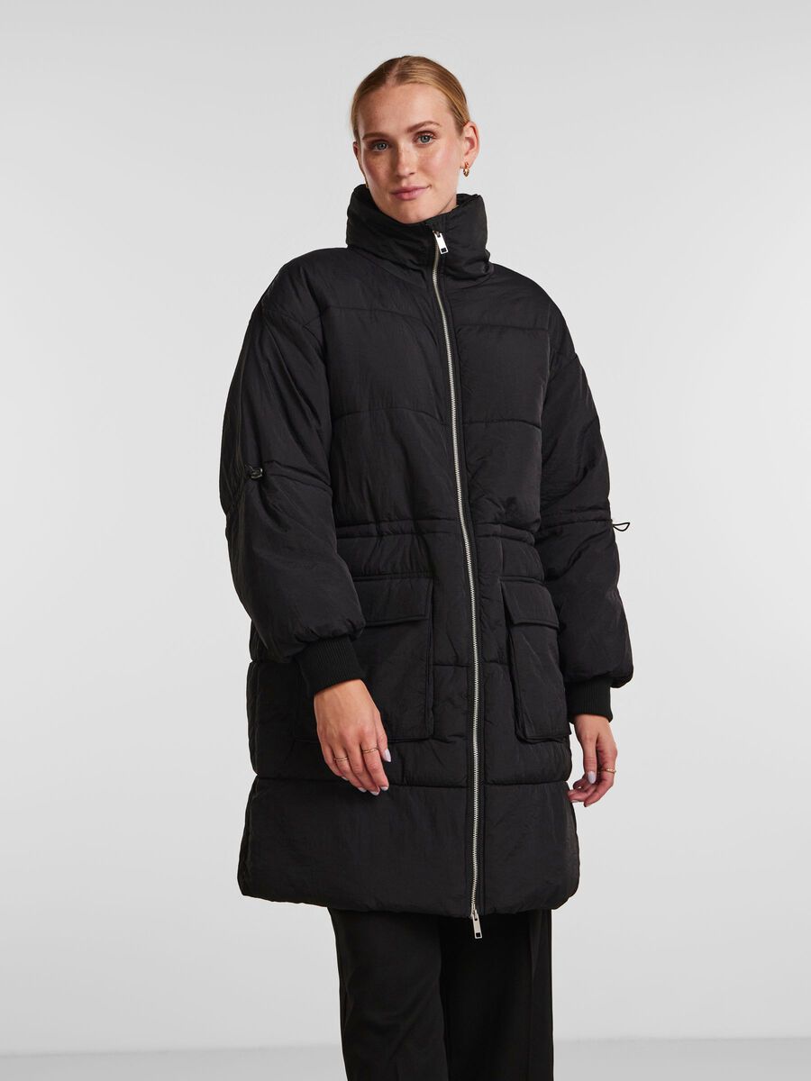 Y.A.S YASSEALY PADDED JACKET, Black, highres - 26027217_Black_003.jpg