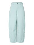 Product image thumbnail - YASLUA ANKEL BARREL FIT JEANS, Surf Spray | 6