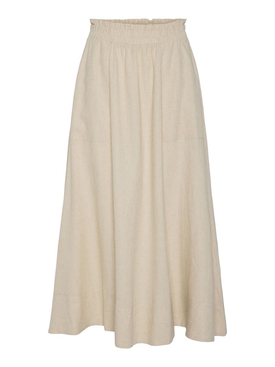 YAS YASFLAXY MIDI SKIRT, Birch, highres - 26036370_Birch_001.jpg