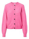 Product image thumbnail - YASJOHI WOOL KNITTED CARDIGAN, Begonia Pink | 5