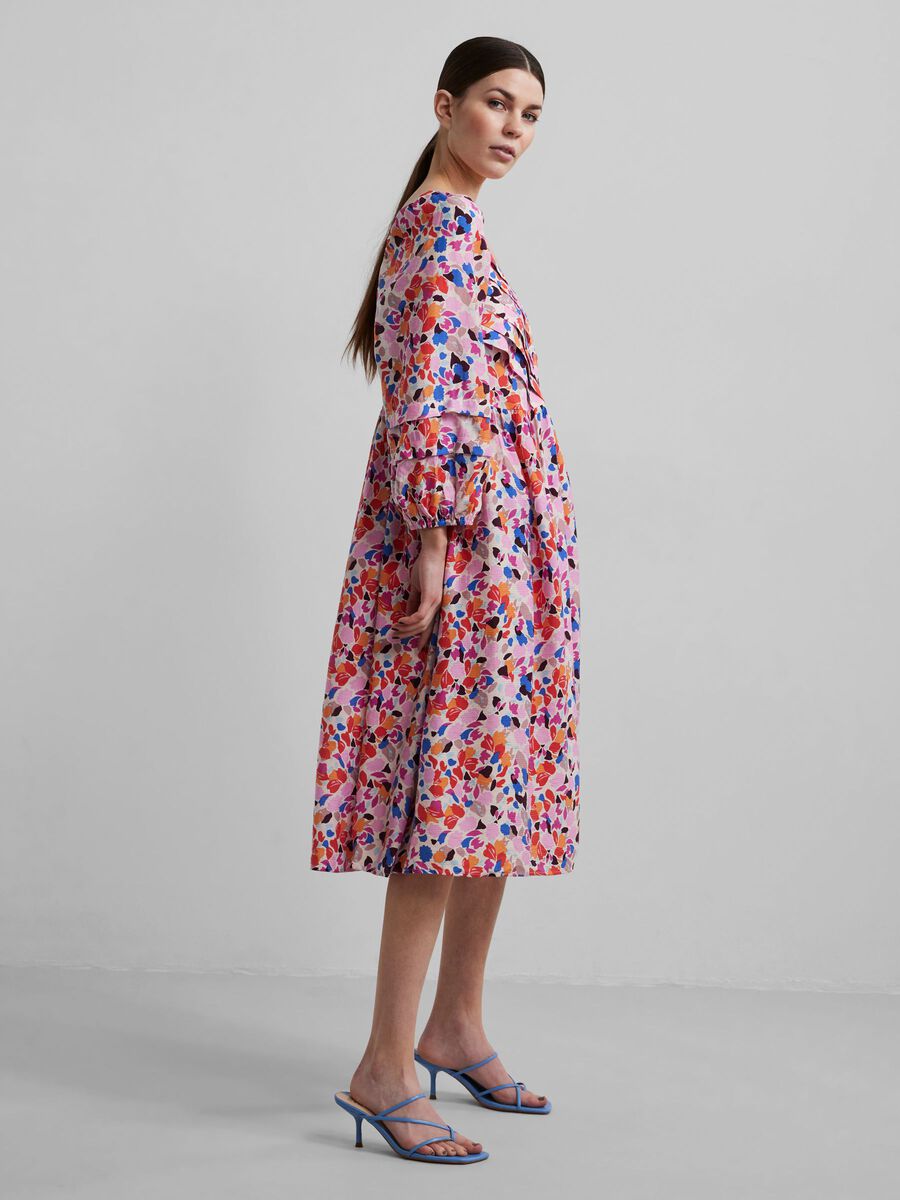 Y.A.S YASVIO MIDI DRESS, Soft Pink, highres - 26026319_SoftPink_917266_003.jpg