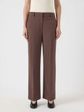 Product image thumbnail - YASLIKKA WIDE LEG BROEK, Chocolate Brown | 1