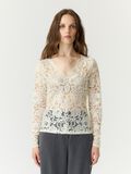 Product image thumbnail 1 YASLACEY LACE LONG SLEEVED TOP, Pristine