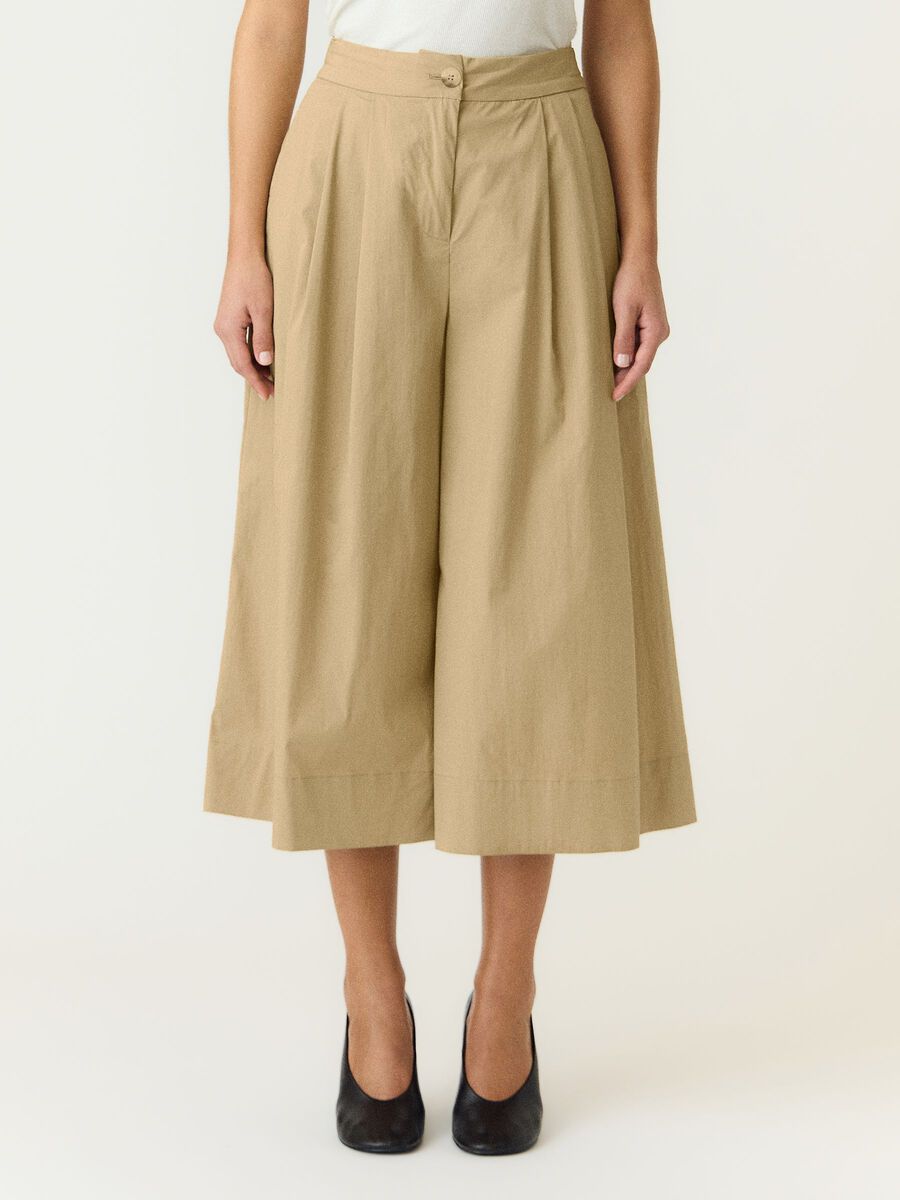 Product carousel image - YASFIMA HW CROPPED TROUSERS, Incense | 1