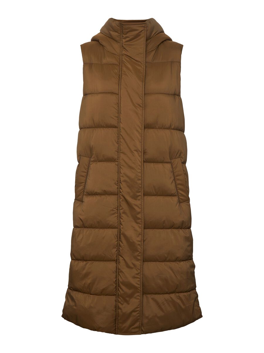 Y.A.S YASLIRA GILET SANS MANCHES, Teak, highres - 26021470_Teak_001.jpg