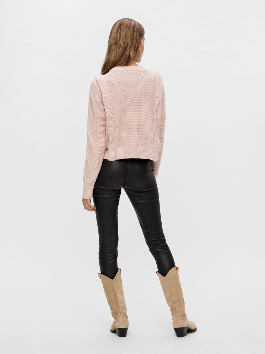 YAS YASBLURA STICKAD KOFTA, Chalk Pink, highres - 26023581_ChalkPink_004.jpg
