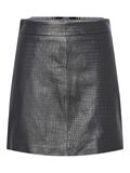 Y.A.S YASCROCLY LEATHER MINI SKIRT, Black, highres - 26028851_Black_001.jpg