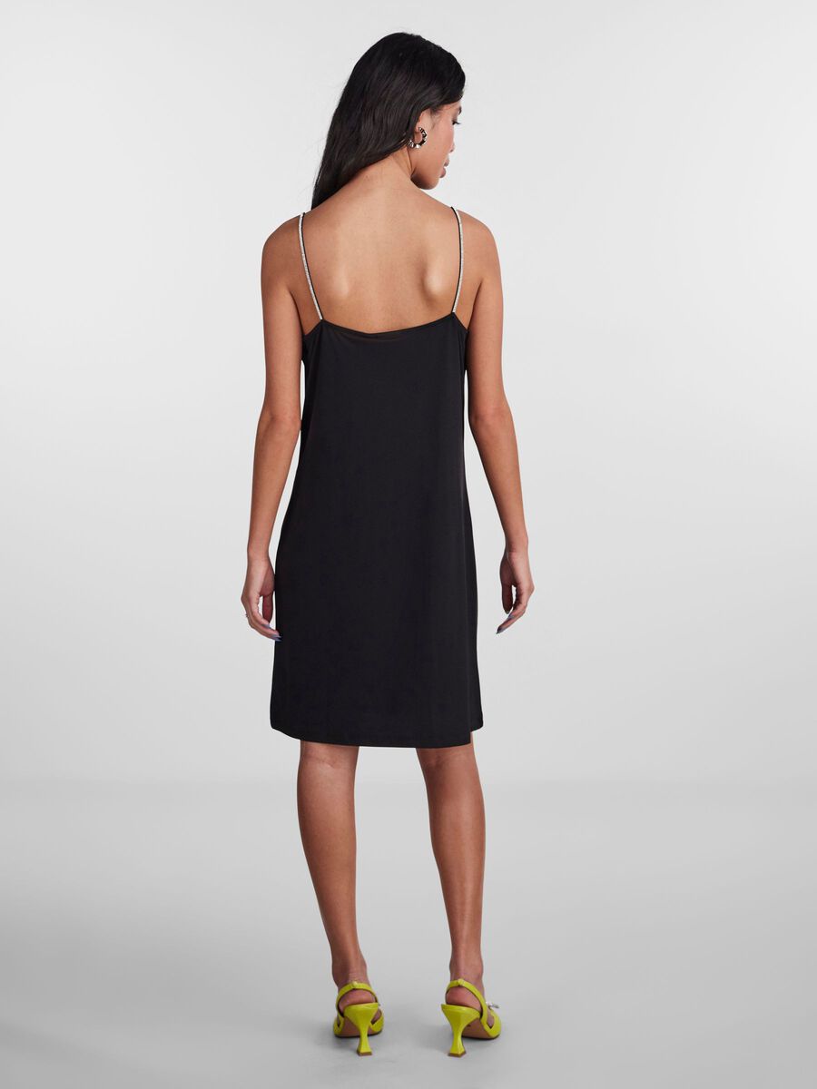 Pieces PCSILJE MINI DRESS, Black, highres - 17143749_Black_004.jpg