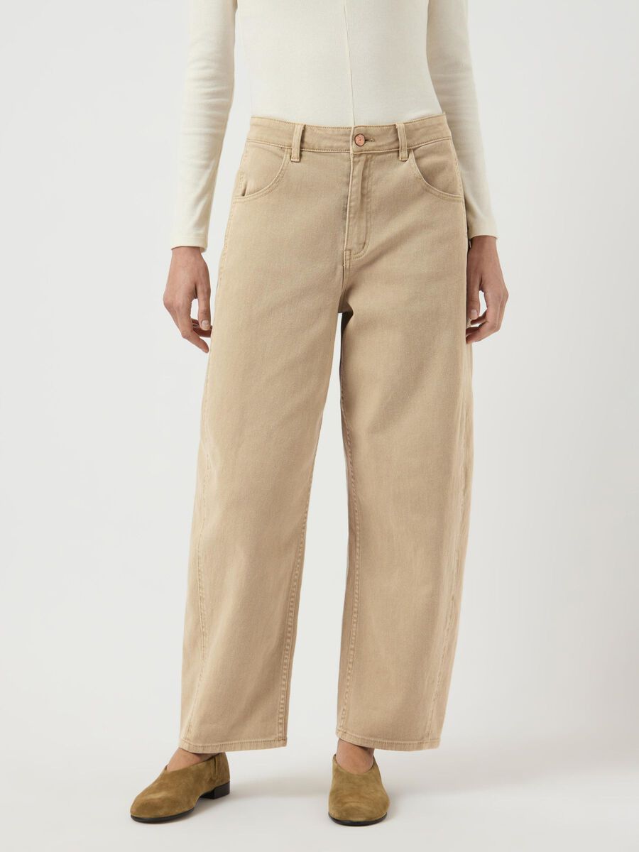 YAS YASLUA ANKEL BARREL FIT JEANS, Incense, highres - 26039223_Incense_003.jpg