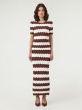 Product image thumbnail - YASBEE HW LONG KNIT SKIRT, Birch | 4