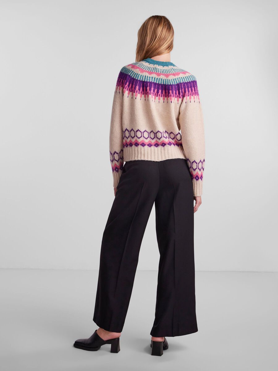 YAS YASILU KNITTED CARDIGAN, Birch, highres - 26029537_Birch_1008967_004.jpg