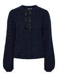 YAS YASBONSA STRIKKET CARDIGAN, Navy Blazer, highres - 26034988_NavyBlazer_1130764_001.jpg