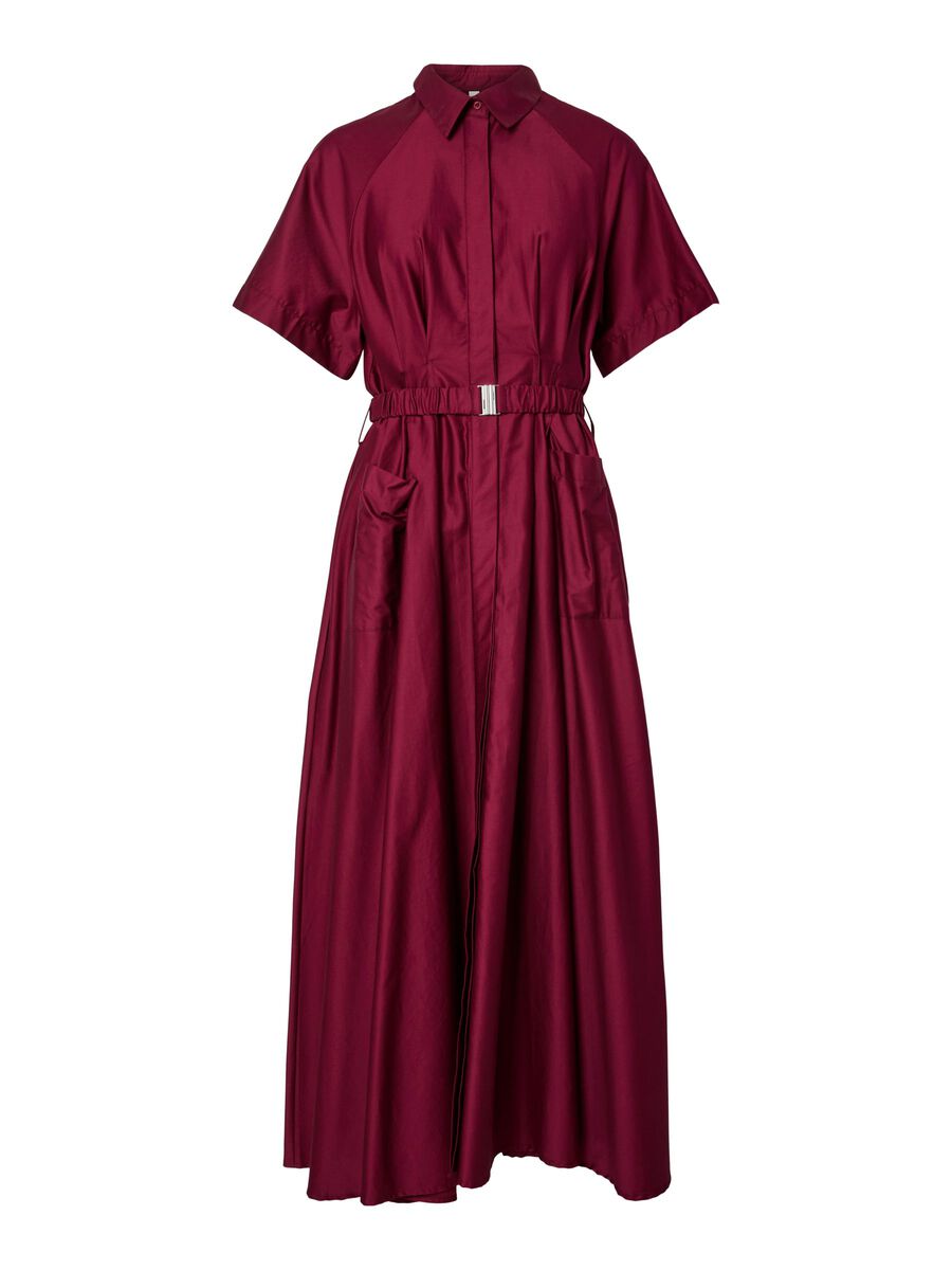 Product carousel image - YASSIMANA  MIDI DRESS, Rhododendron | 1