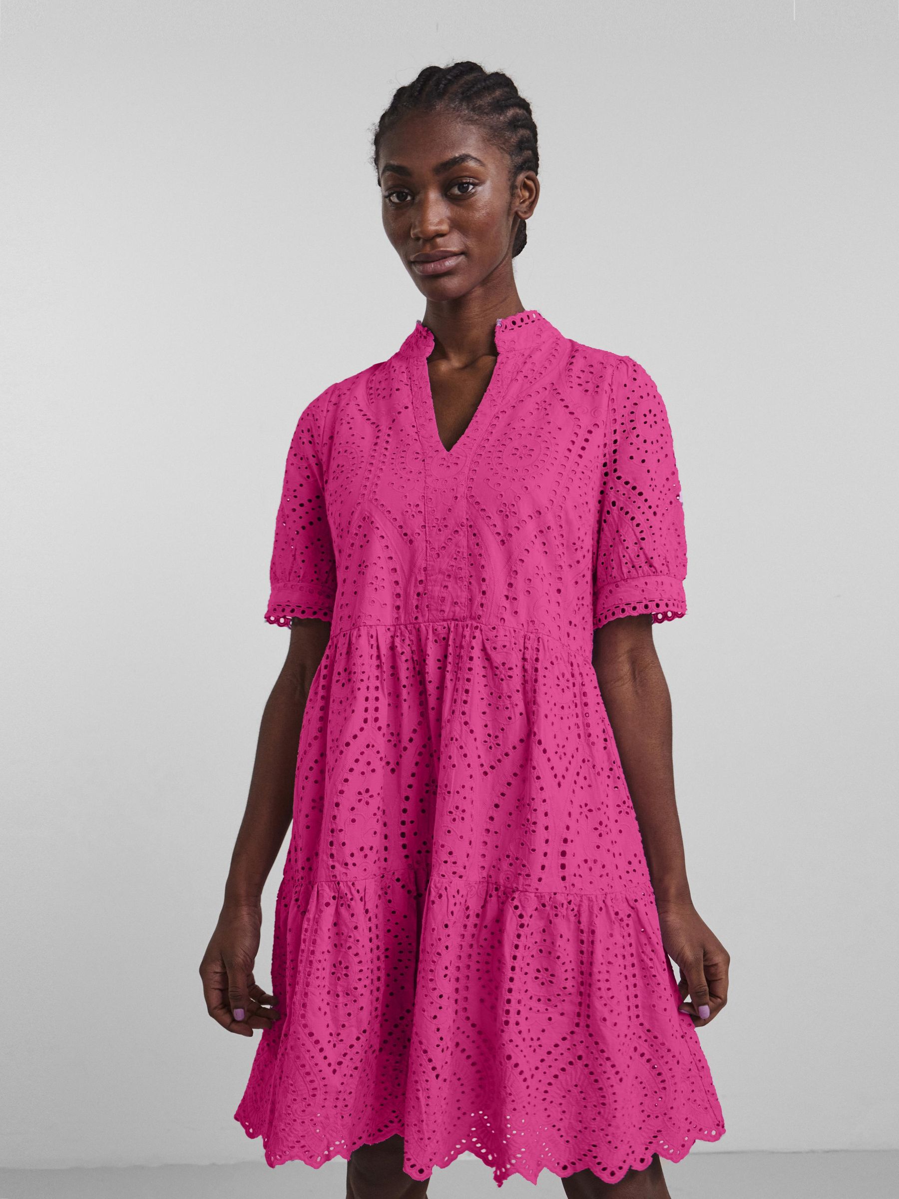 YASHOLI MINI DRESS Pink YAS UK