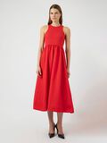 Product image thumbnail - YASMIRI  MIDI DRESS, Fiery Red | 1