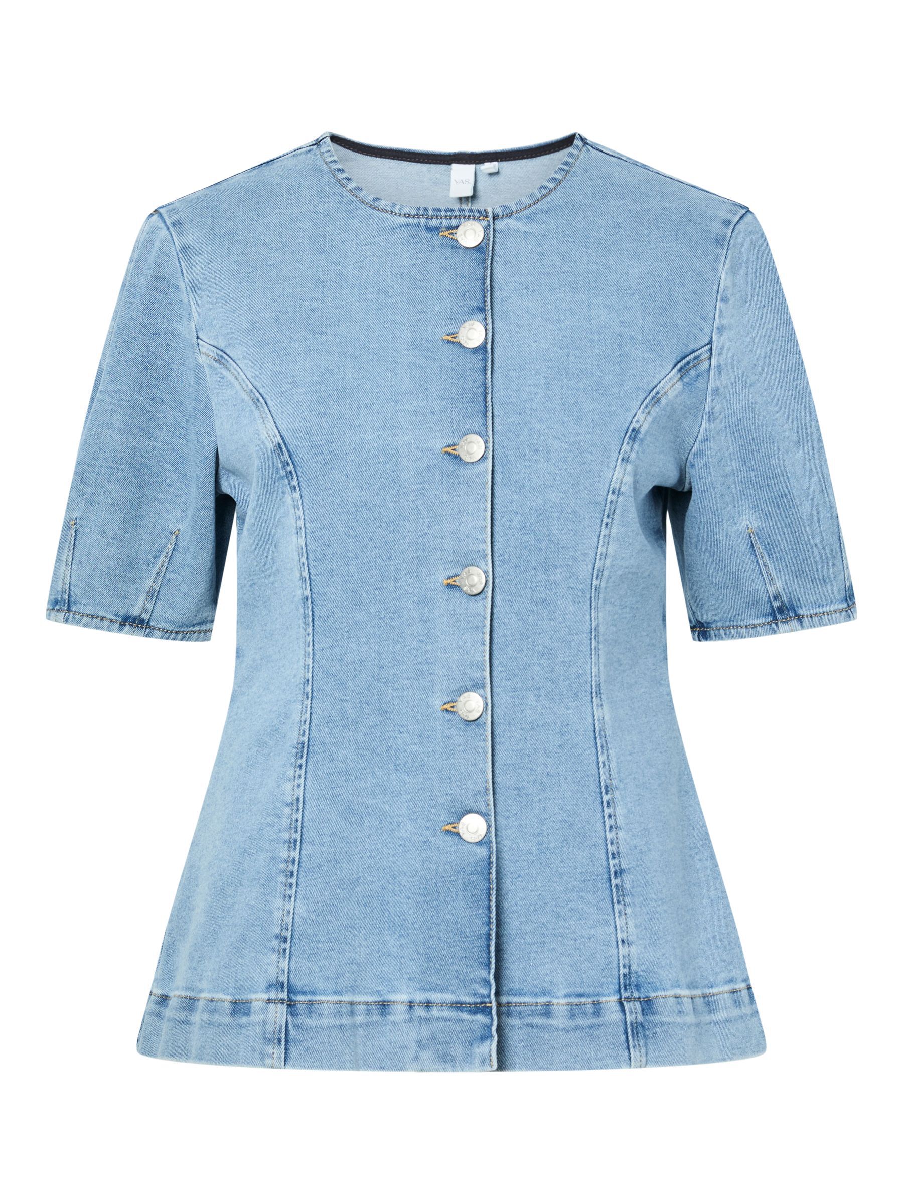 YASROSIE DENIM TOP | Blue | YAS® Poland