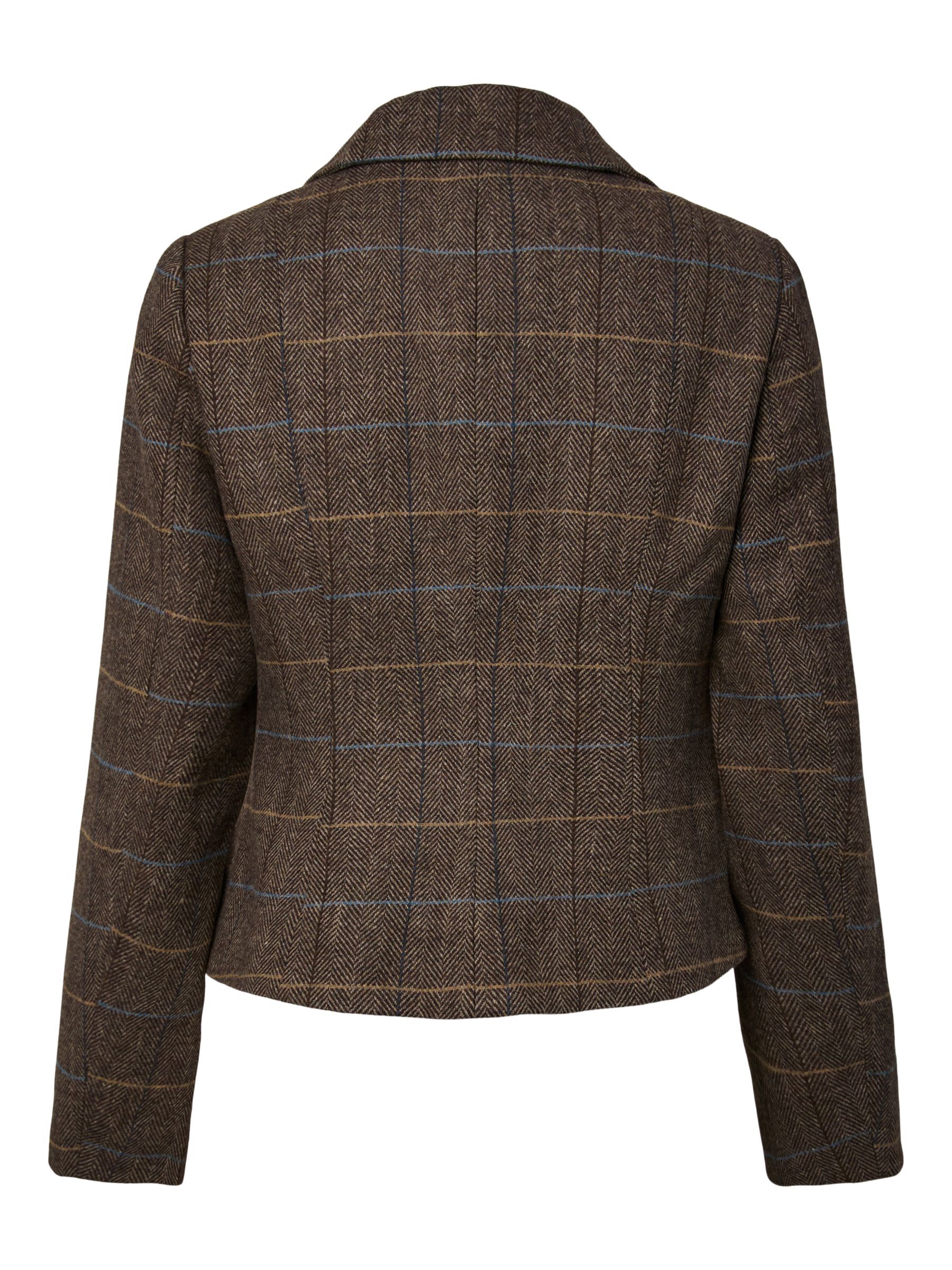 YASTHELA WOOL BLEND SHORT JACKET | Brown | YAS® Germany
