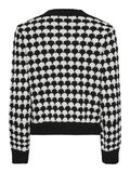 YAS YASLIU STRIKKET CARDIGAN, Black, highres - 26035545_Black_1142656_002.jpg