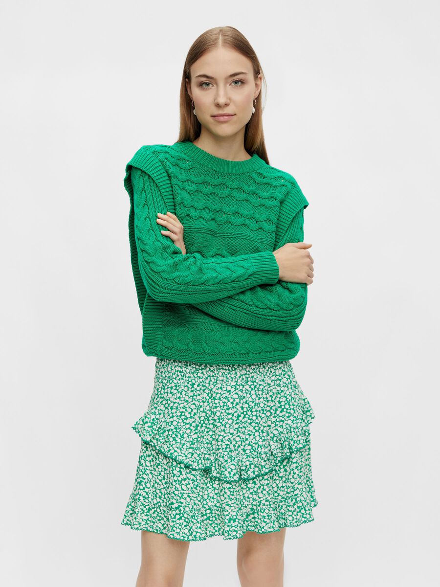 Y.A.S YASGROW KNITTED PULLOVER, Jolly Green, highres - 26025592_JollyGreen_003.jpg