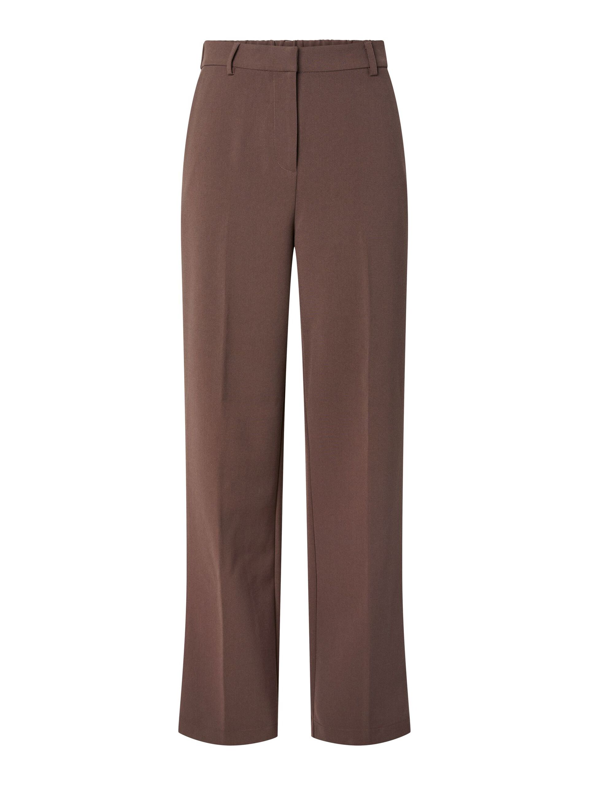 Carousel image - YASLIKKA PANTALON À JAMBE AMPLE, Chocolate Brown | 5
