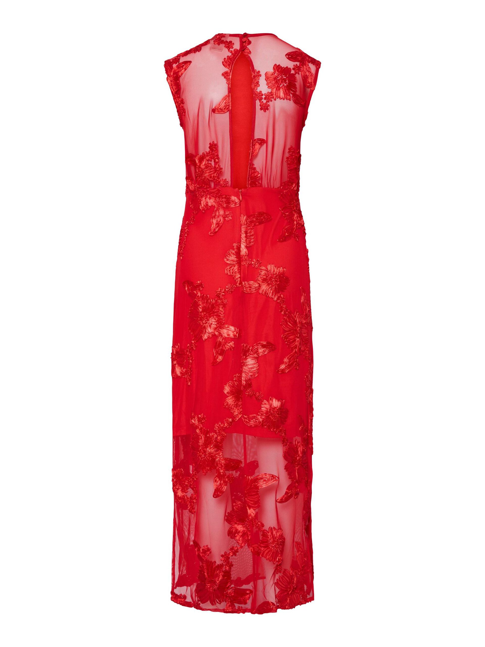 Carousel image - YASFLOREE MIDI DRESS, Cherry Tomato | 6