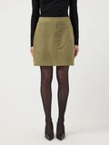 Product image thumbnail - YASENA HW SUEDE LEATHER  SKIRT, Aloe | 1