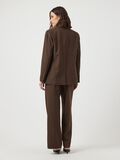 Product image thumbnail - YASREEMAJ BYXOR MED HÖG MIDJA, Chocolate Brown | 2