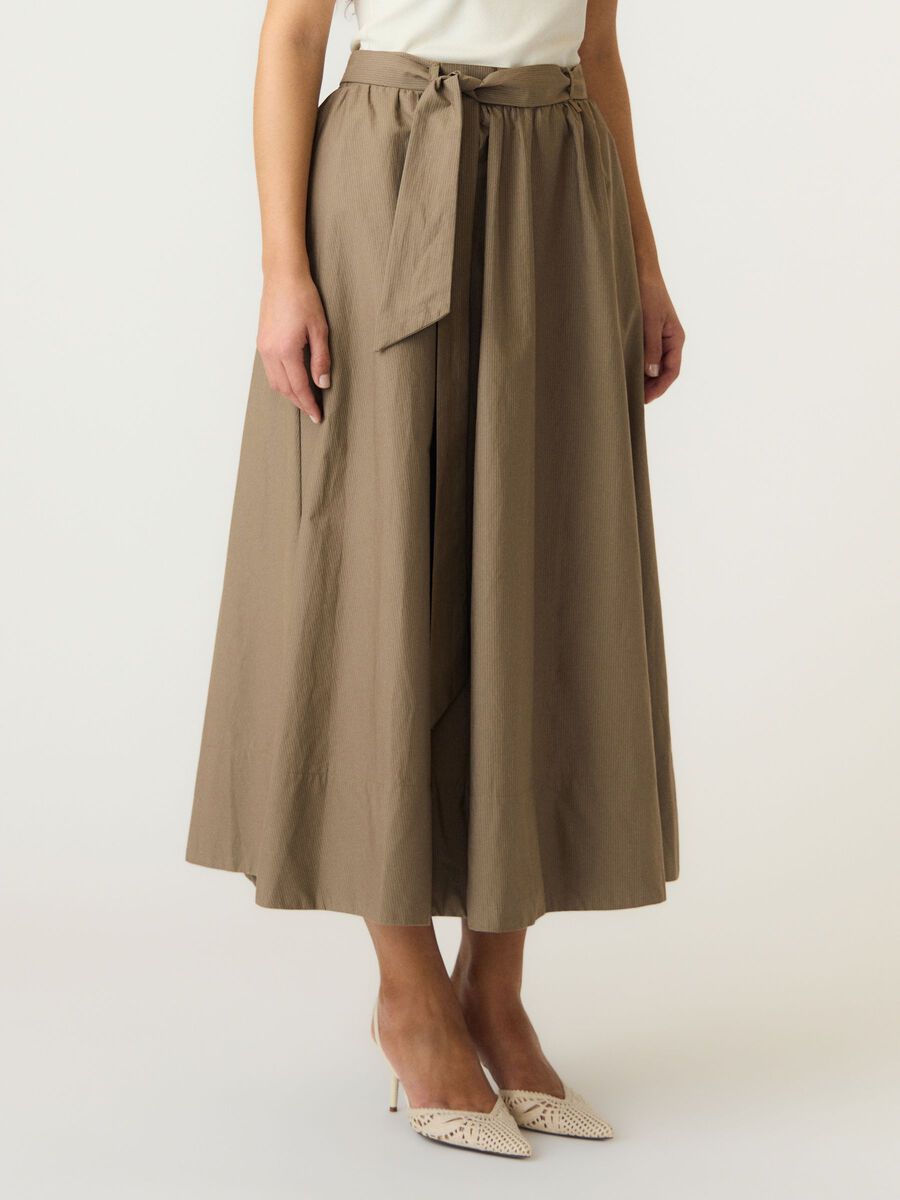 Carousel image 3 YASTIMBER HW MAXI SKIRT, Timber Wolf